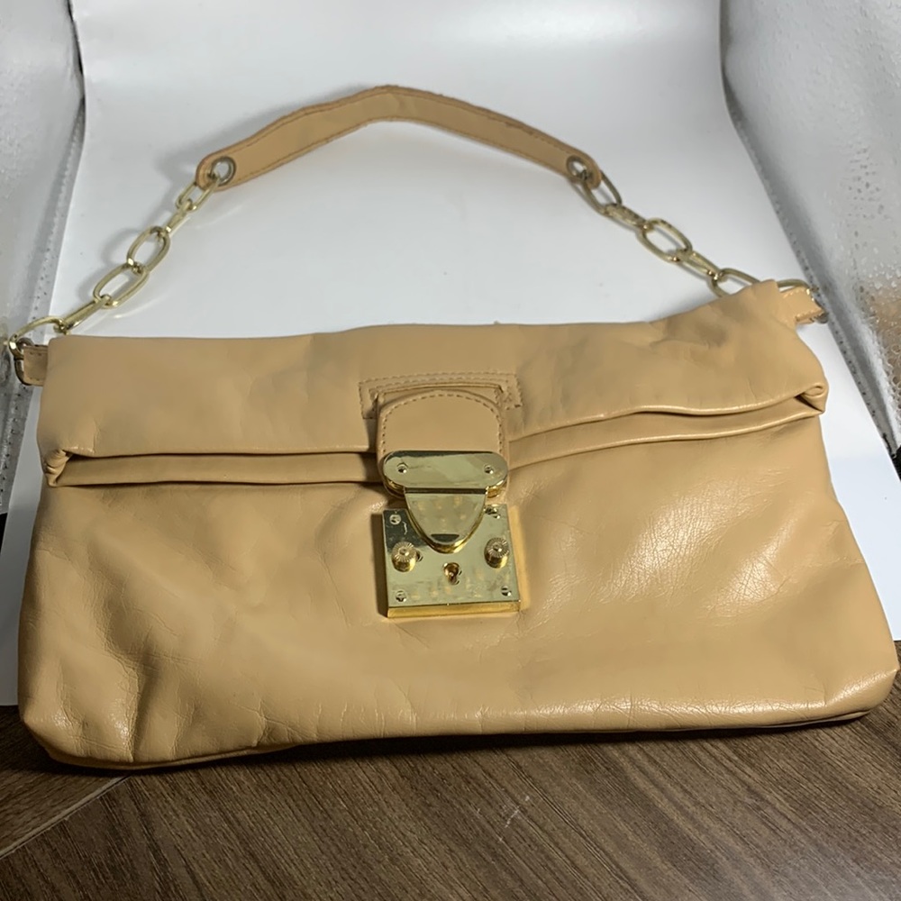 Metro 7 Faux Leather bag NWOT with gold tone hardware
